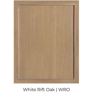 White Rift Oak Slim Shaker